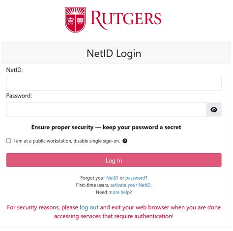 rutgers w2|rutgers netid login.